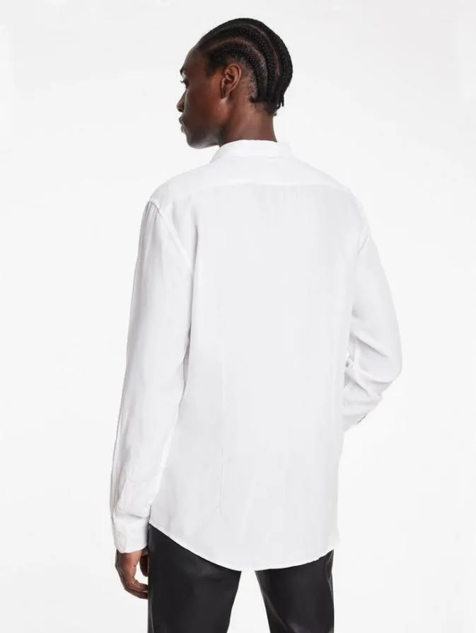Men Shirts John Varvatos ORCHARD SHIRT White