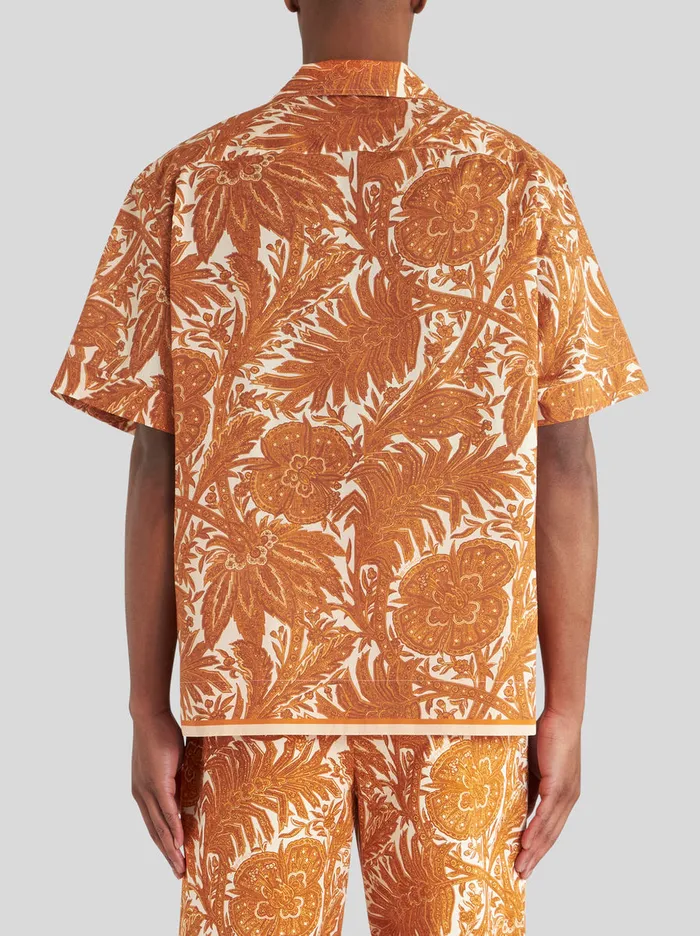 Men ShortSleeved Printed Shirt Etro Shirts