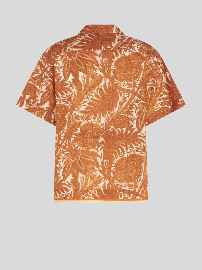 Men ShortSleeved Printed Shirt Etro Shirts