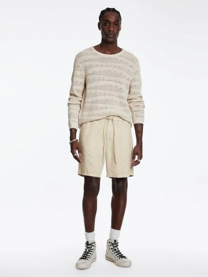 Men Shorts And Swimwear John Varvatos DARYL SHORTS Macadamia