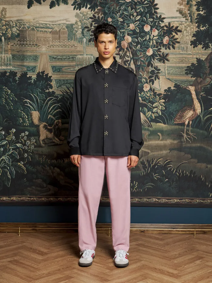 Men Sister Jane Trousers Lennon Woven Trousers Dusty Pink