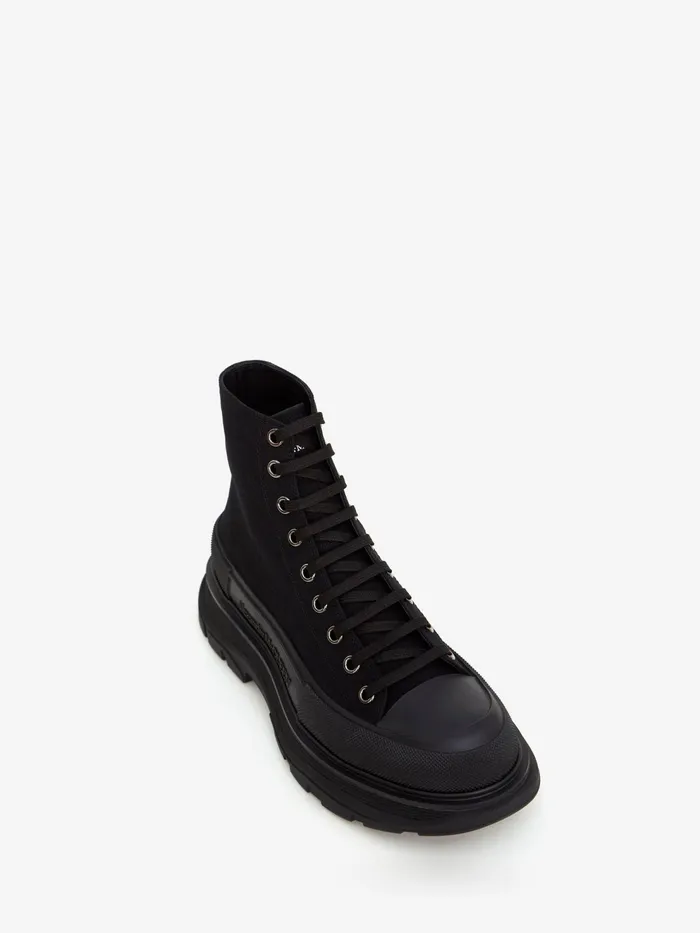 Men Sneakers Alexander McQueen Tread Slick Boot Black