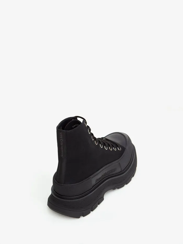 Men Sneakers Alexander McQueen Tread Slick Boot Black