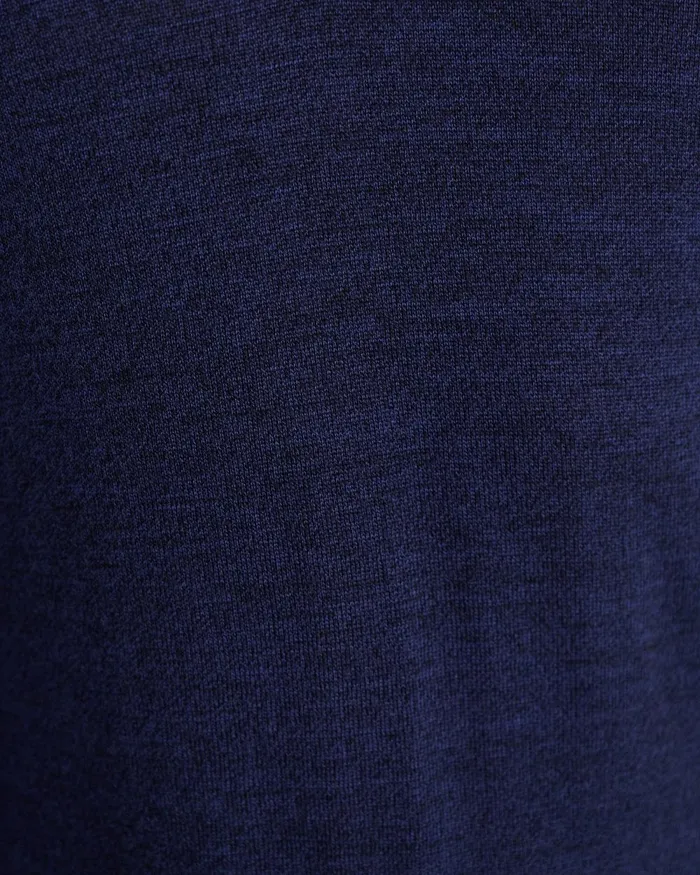 Men Sportscraft Knitwear Long Sleeve Merino Knit Polo Navy