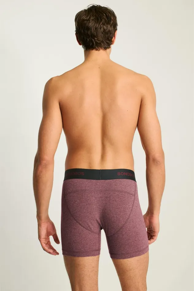Men Supersoft Underwear Crushed Heather Cranberry Bonobos Socks and Underwear