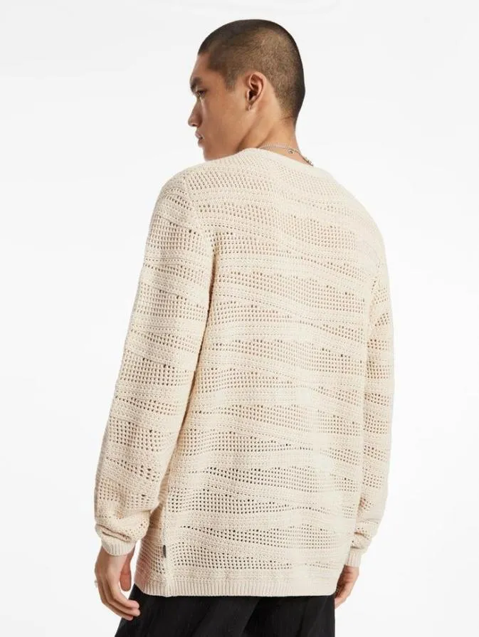 Men Sweaters John Varvatos BERTRAND CREWNECK SWEATER Grey