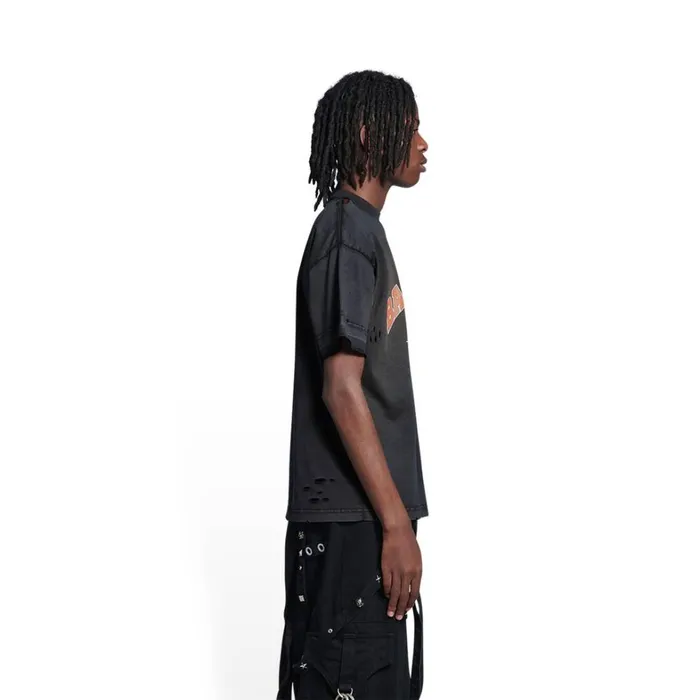 Men Tshirts Balenciaga Maison Balenciaga Tshirt Medium Fit In Black