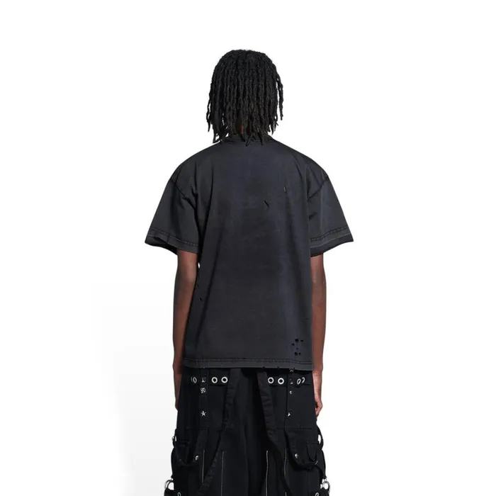 Men Tshirts Balenciaga Maison Balenciaga Tshirt Medium Fit In Black