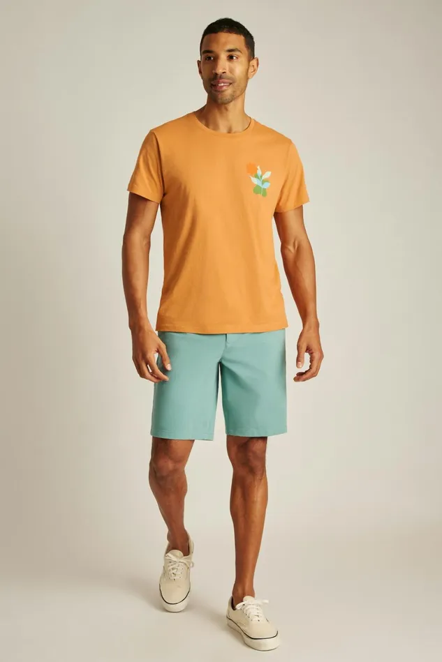 Men The Chino Short 20 Mineral Blue Bonobos Chino Shorts