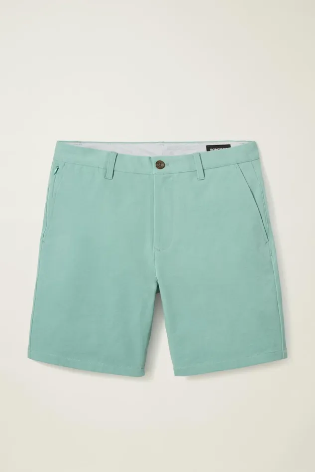 Men The Chino Short 20 Mineral Blue Bonobos Chino Shorts