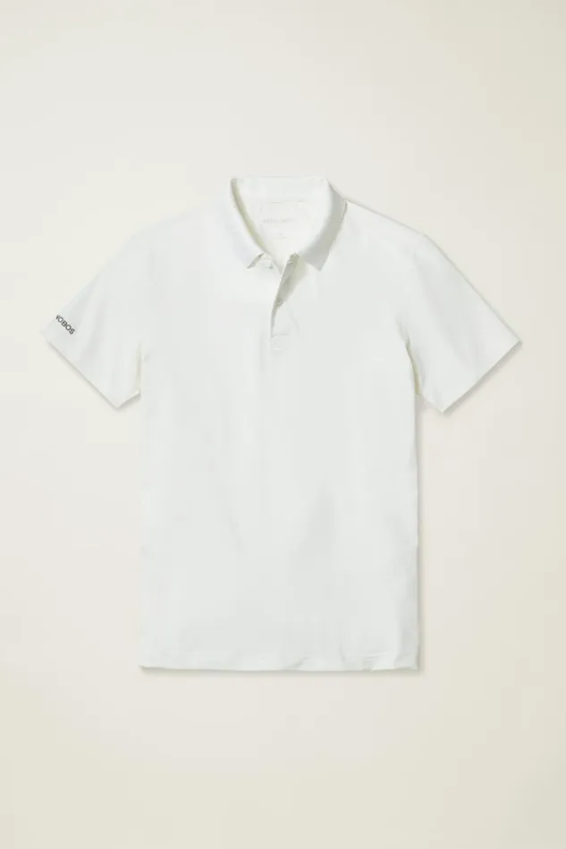 Men The MFlex Golf Polo White Bonobos Golf Polos and Tops