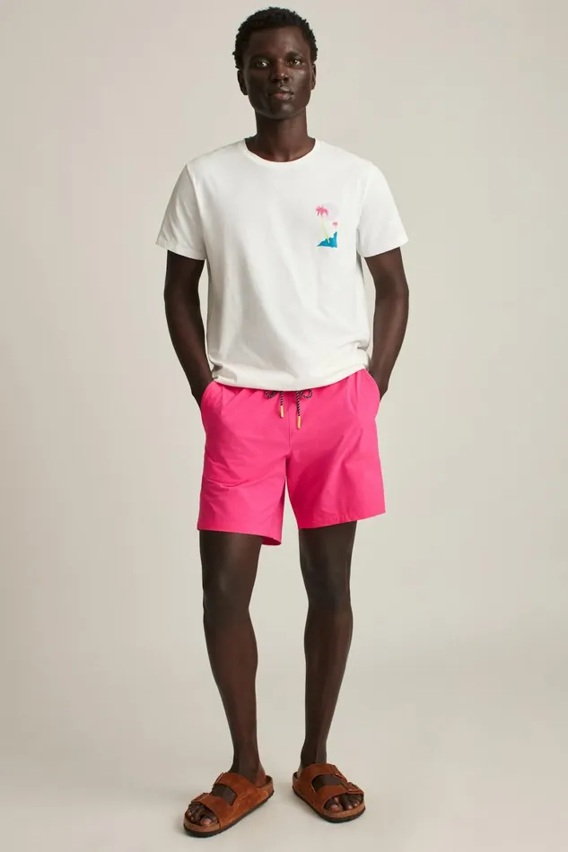 Men The Rec Short Red Hot Bonobos Casual Shorts