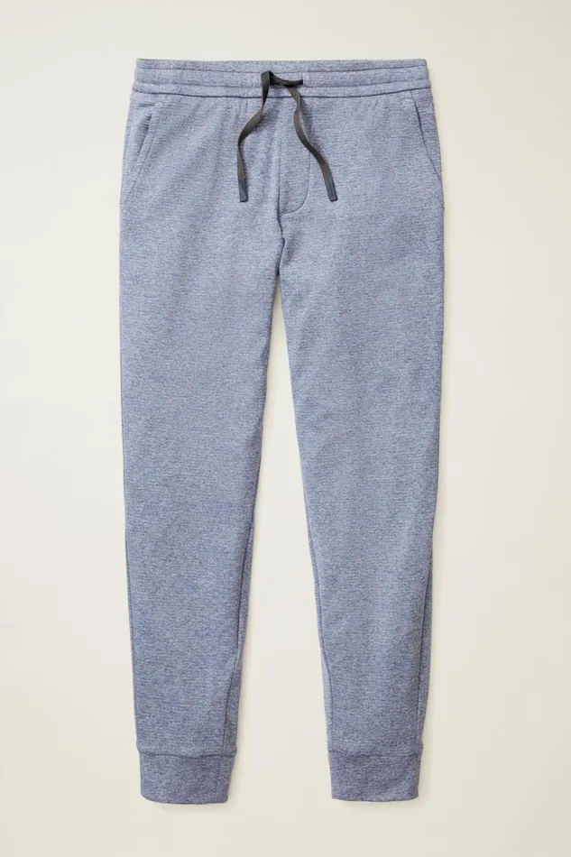 Men Thermal Homestretch Joggers Heather Navy Bonobos Joggers and Athleisure
