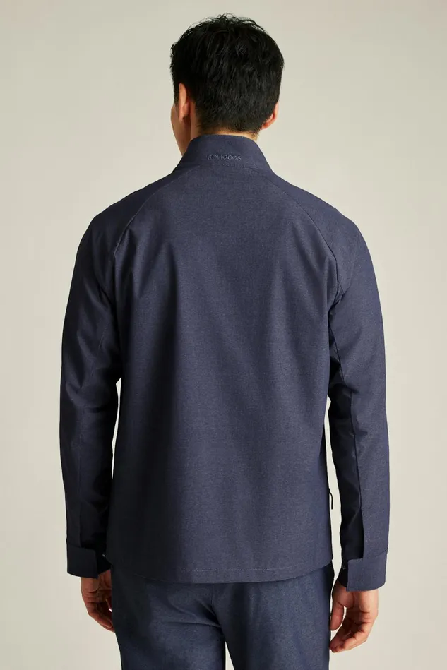 Men Tour Harrington Golf Jacket Maritime Blue Bonobos Golf Outerwear and Layering