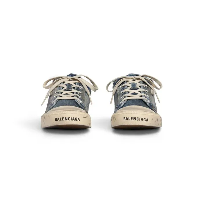 Men Trainers Balenciaga Paris Mule In Blue
