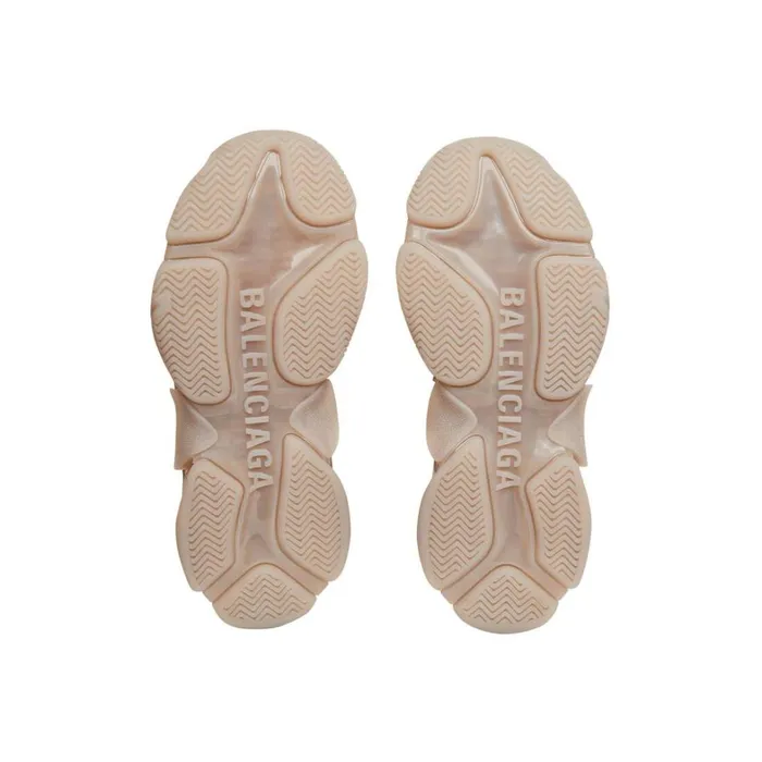 Men Trainers Balenciaga Triple S Clear Sole Trainers In Brown