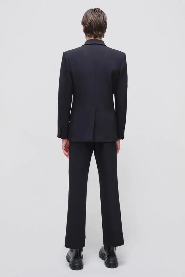 Men Tyson Blazer Black Jonathan Simkhai Jackets and Coats
