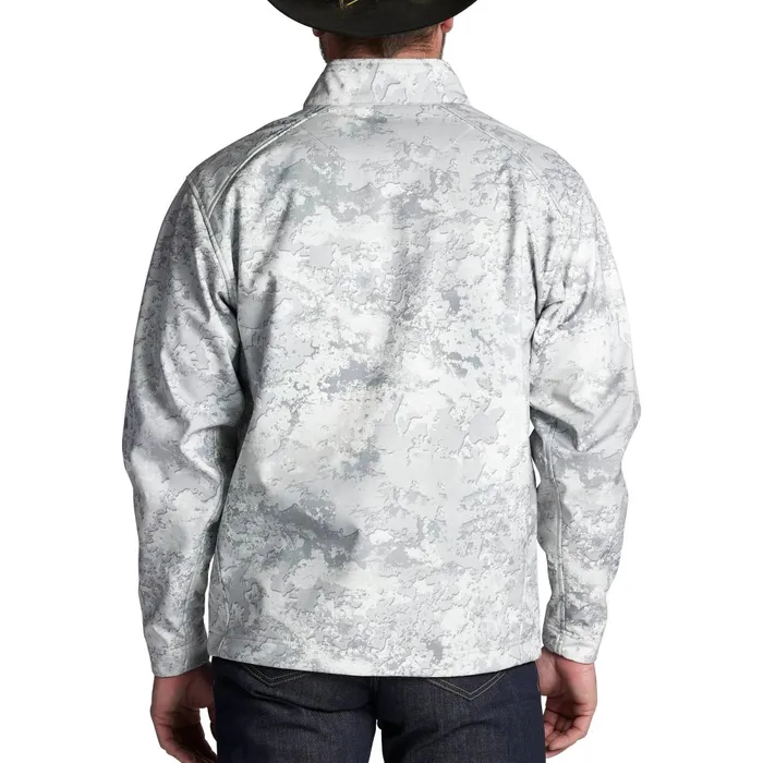 MEN Weather Resisting Jacket Snow Camo Justin Boots Outerwear