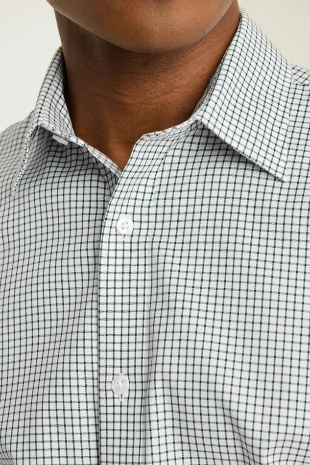 Men Weekday Warrior Dress Shirt Green Check Bonobos Business Casual Shirts