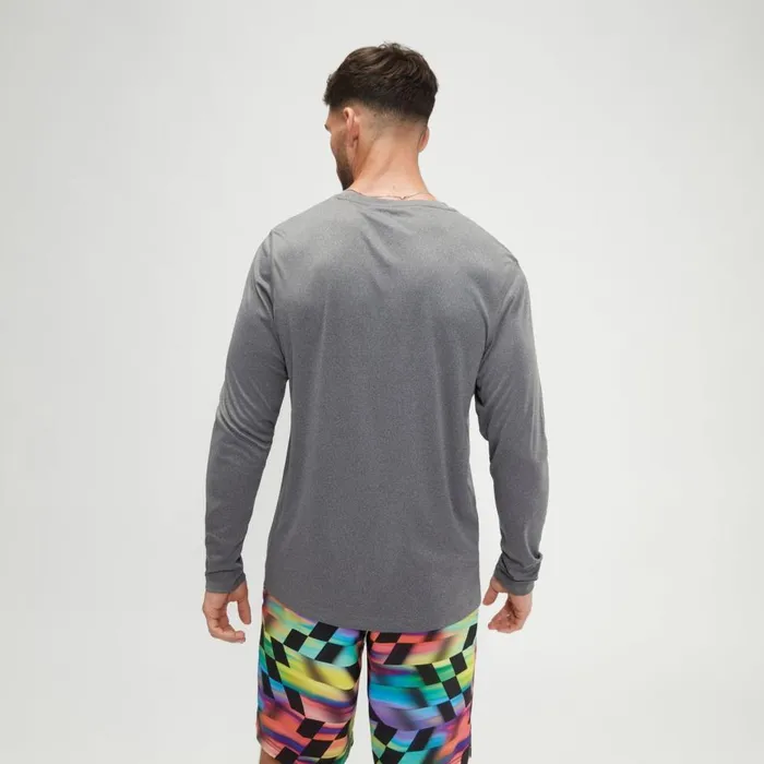Men Wetsuits and Trisuits Speedo Men039s Long Sleeve Graphic Swim Shirt Grey Men Wetsuits and Trisuits Speedo Men039s Long Sleeve Graphic Swim Shirt Grey