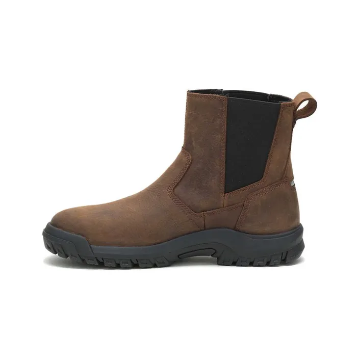 Men Wheelbase Steel Toe Work Boot Cat Footwear Boots