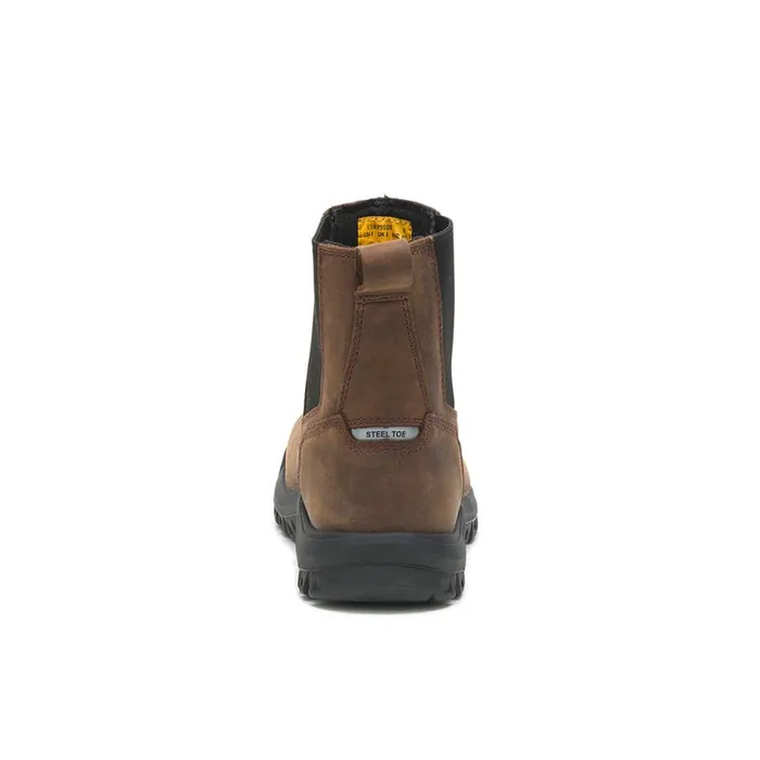 Men Wheelbase Steel Toe Work Boot Cat Footwear Boots
