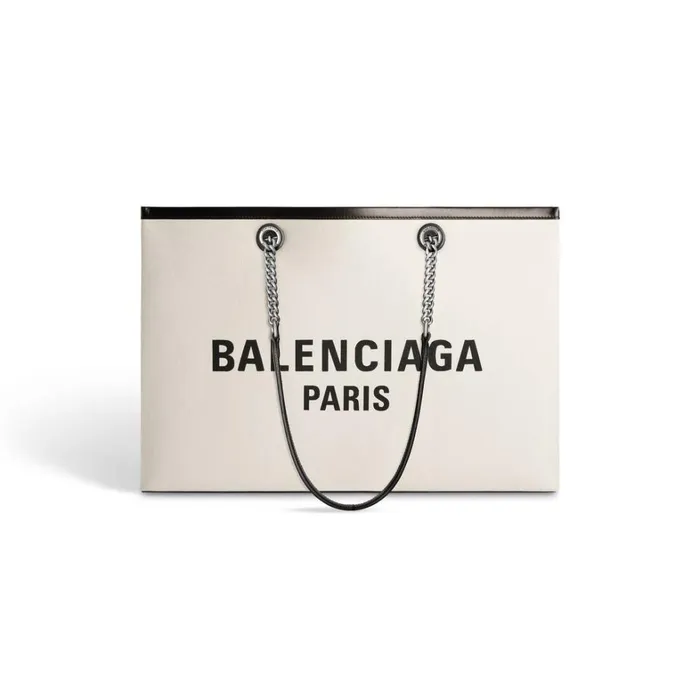 MenWomen Bags and Totes Balenciaga Duty Free Large Tote Bag In Natural