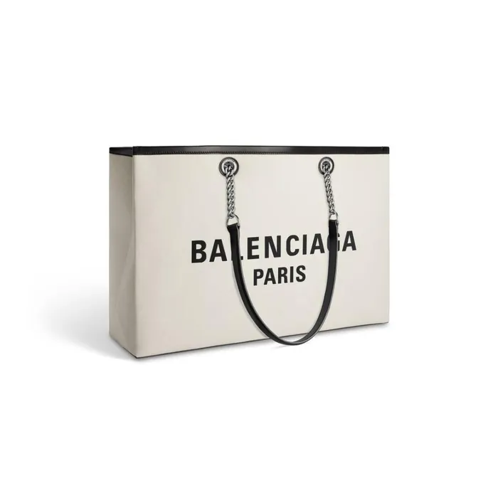 MenWomen Bags and Totes Balenciaga Duty Free Large Tote Bag In Natural