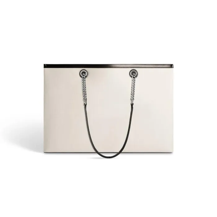 MenWomen Bags and Totes Balenciaga Duty Free Large Tote Bag In Natural