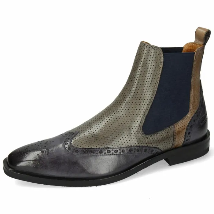 Mens Ankle Boots Melvin and Hamilton Alex 9 Multi