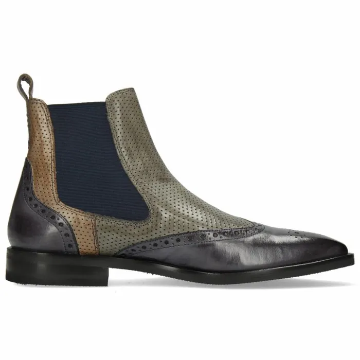 Mens Ankle Boots Melvin and Hamilton Alex 9 Multi