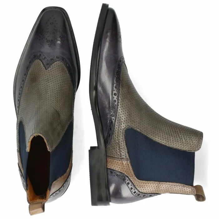 Mens Ankle Boots Melvin and Hamilton Alex 9 Multi