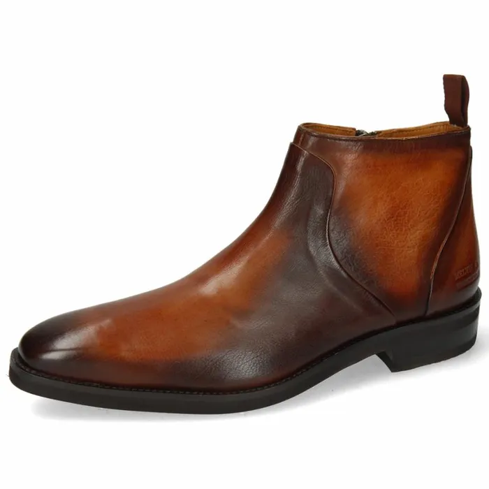 Mens Ankle Boots Melvin and Hamilton Lance 51 Brown