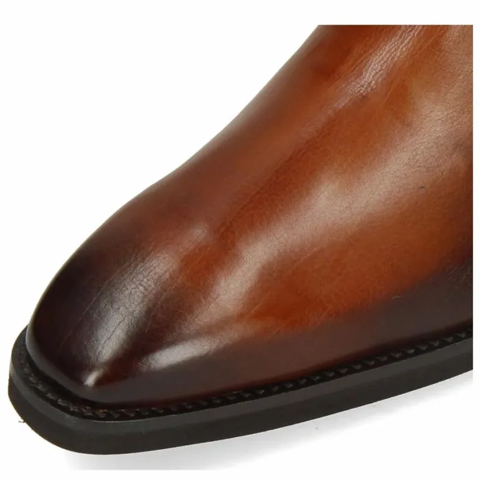 Mens Ankle Boots Melvin and Hamilton Lance 51 Brown