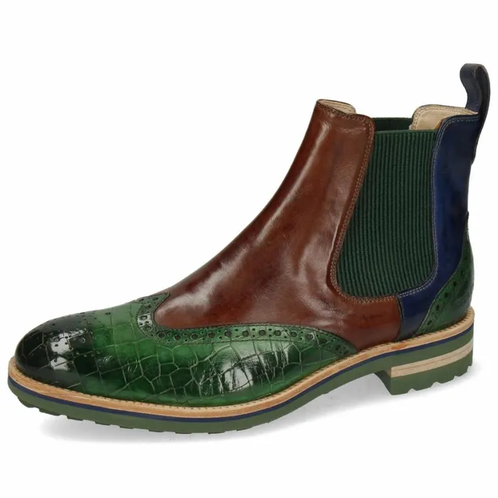 Mens Ankle Boots Melvin and Hamilton Tom 13 Multi