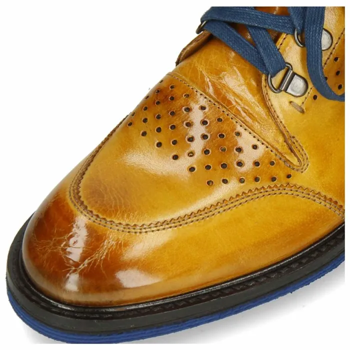 Mens Ankle Boots Melvin and Hamilton Trevor 5 Yellow