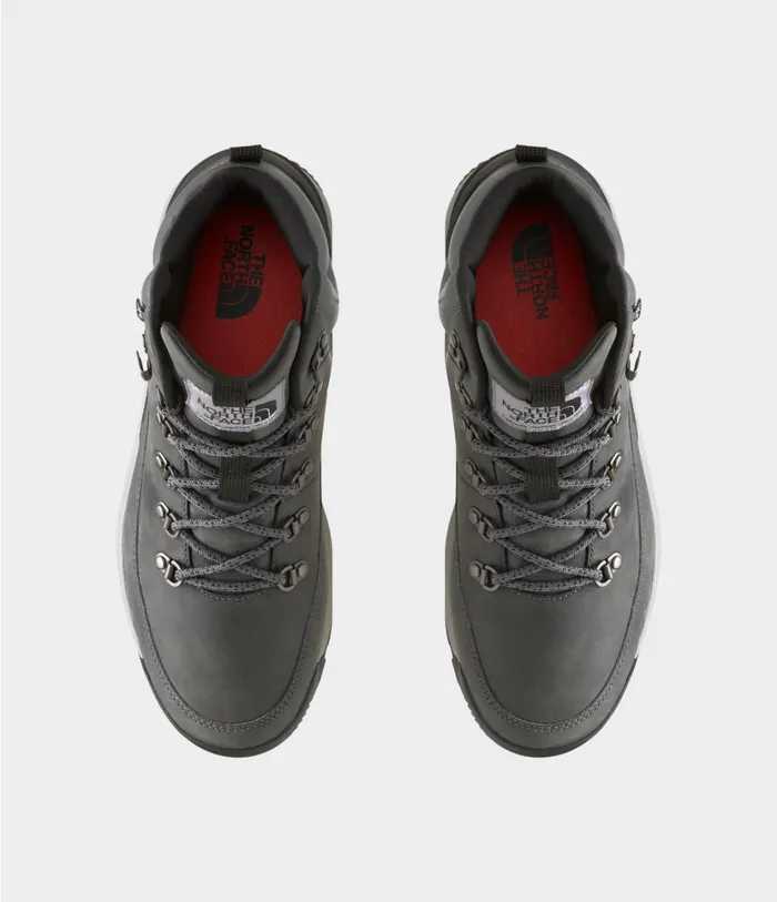 Mens BackToBerkeley Mid WP Zinc Greytnf Black The North Face Boots