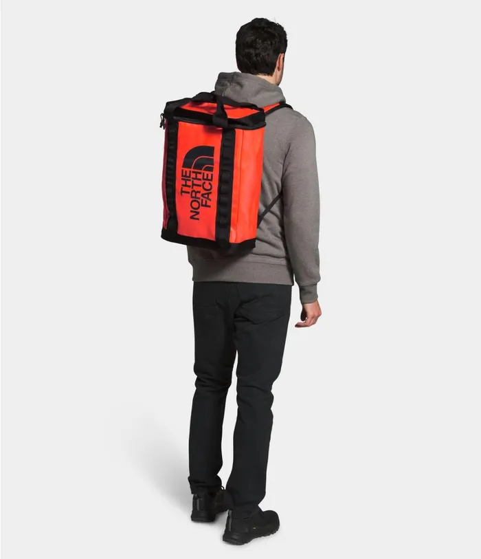 Mens Explore Fusebox DaypackL Flaretnf Black The North Face Backpacks