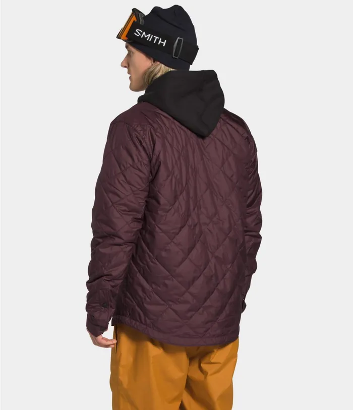 Mens Fort Point Insulated Flannel Root Browntimber Tan Plaid The North Face Snow