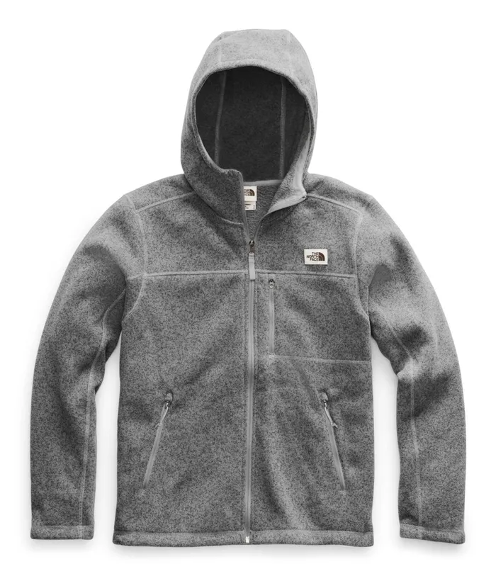 Mens Gordon Lyons Hoodie Tnf Medium Grey Heather The North Face Fleece