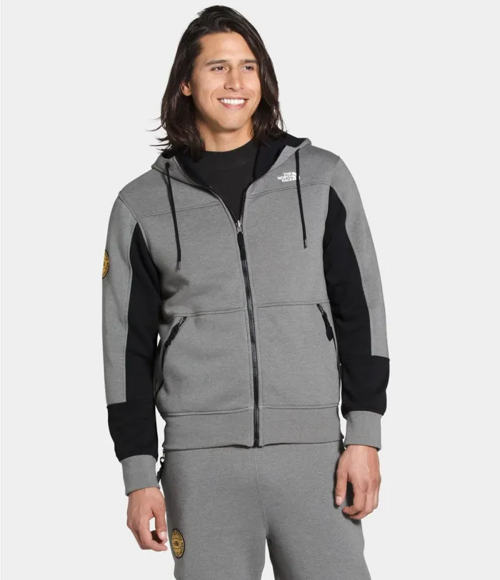 Mens Graphic Collection Full Zip Tnf Medium Grey Heathertnf Black The North Face Active Tops Mens Graphic Collection Full Zip Tnf Medium Grey Heathertnf Black The North Face Active Tops