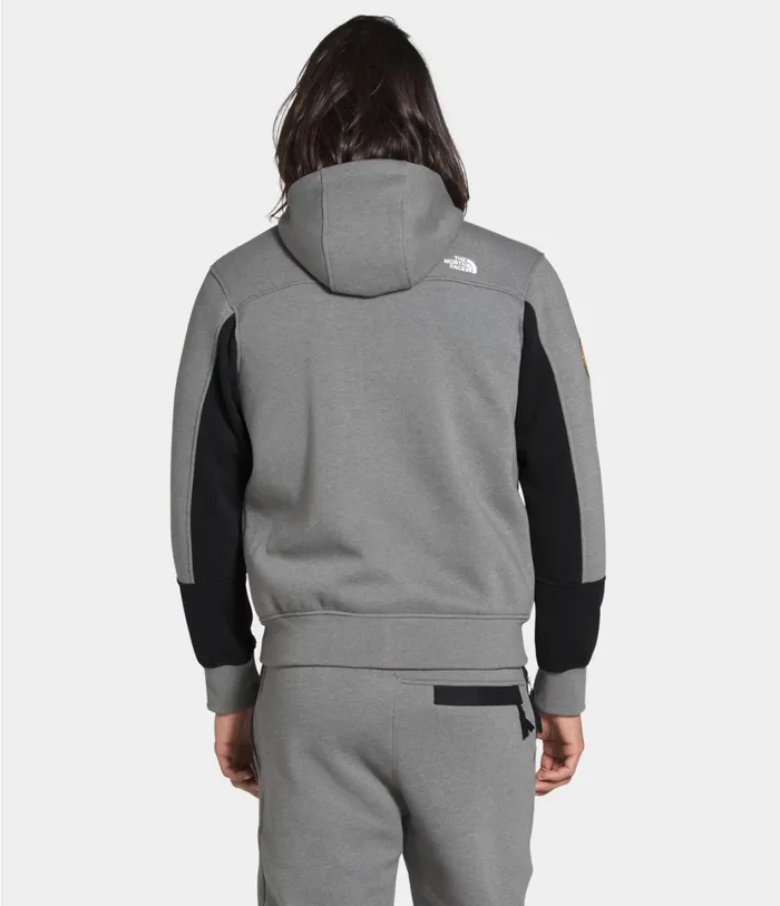 Mens Graphic Collection Full Zip Tnf Medium Grey Heathertnf Black The North Face Active Tops