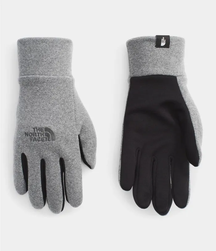 Mens TKA 100 Glacier Glove Tnf Medium Grey Heather The North Face Gloves