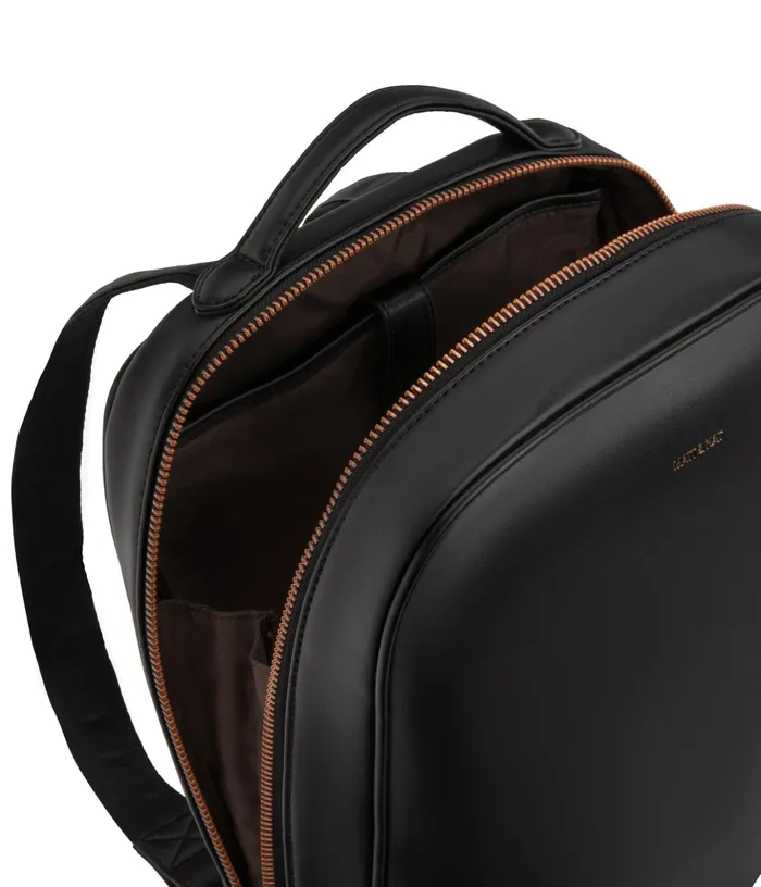 MensWomen Alex Vegan Backpack 8211 Loom Blackr Matt and Nat Backpacks
