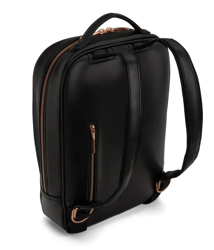 MensWomen Alex Vegan Backpack 8211 Loom Blackr Matt and Nat Backpacks