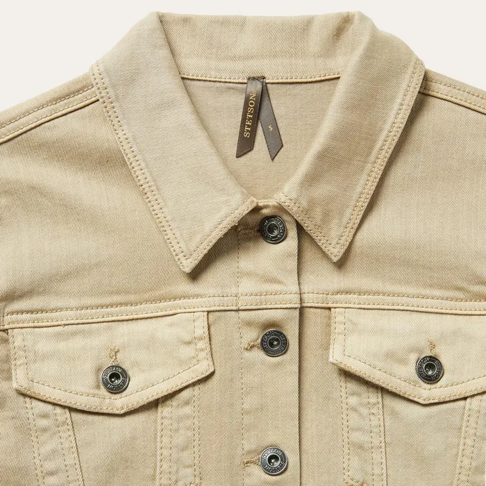 Mini Women Stetson Workwear Inspired Shirt Dress Tan