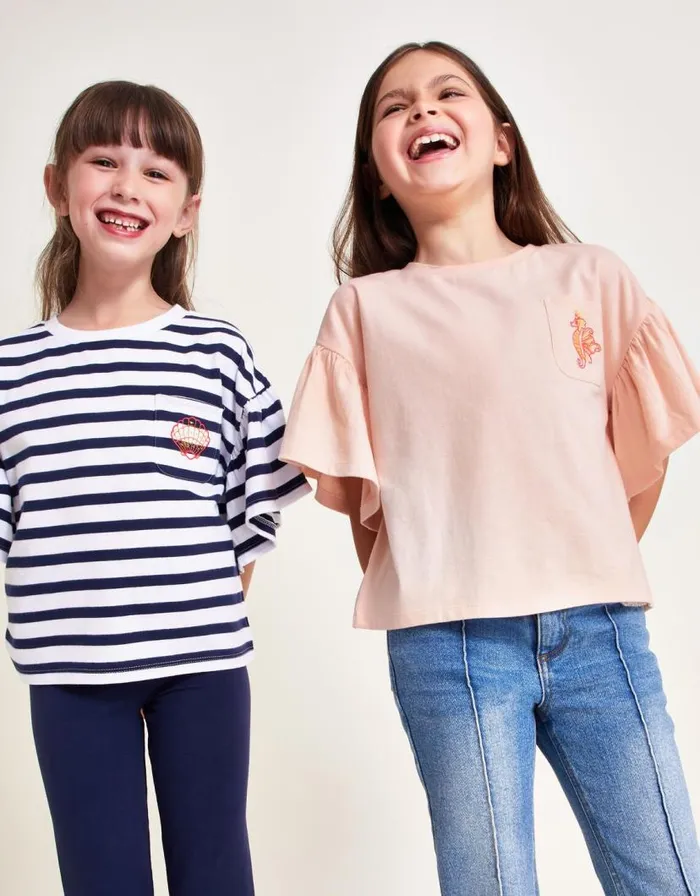 Monsoon 2Pack Seahorse TShirts Multi Children Tops and Tshirts