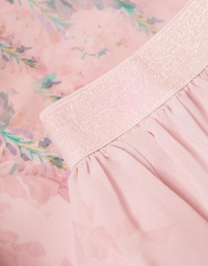 Monsoon Alium Botanical Top And Skirt Set Pink Children Partywear Monsoon Alium Botanical Top And Skirt Set Pink Children Partywear