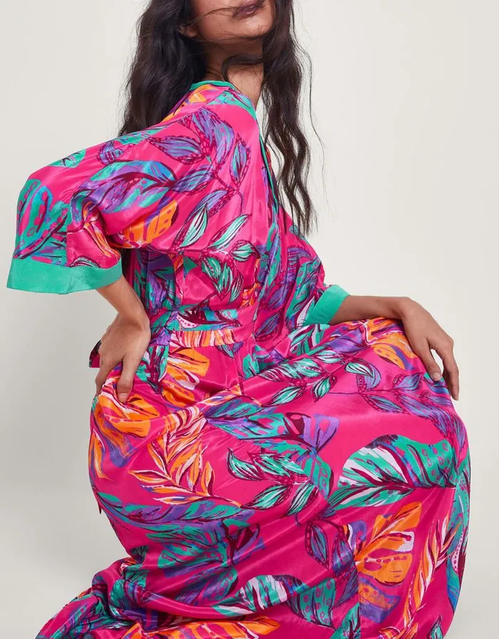 Monsoon Aura Maxi Dress Pink Women Maxi Dresses Monsoon Aura Maxi Dress Pink Women Maxi Dresses