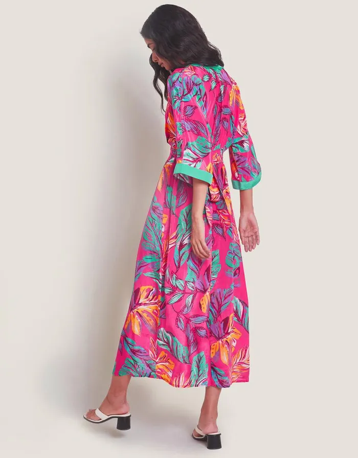 Monsoon Aura Maxi Dress Pink Women Maxi Dresses Monsoon Aura Maxi Dress Pink Women Maxi Dresses